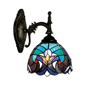 BRILAGI - Tiffany vitražna zidna lampa CORAL 1xE14/40W/230V