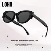 Loho Unisex naocare za sunce, Crne