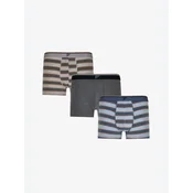 Penti Boksarice PENTI Herren-Boxershorts mit Kontraststreifen mešane barve