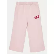 Gap Spodnji del trenirke 626265-00 Roza Wide Leg