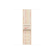 Apple Watch 40mm Nike Sport Loop:  Starlight/Pink Nike Sport Loop