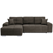 CARRYHOME kutna garnitura (tekstil, 194/280cm), smeđa