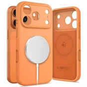 Tech-protect SILIKONSKI OVITEK TECH-PROTECT ZA IPHONE 17 PRO MAX MAGSAFE KOZMIČNO ORANŽEN