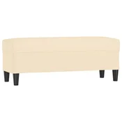 Vidaxl Klop krem 100x35x41 cm blago
