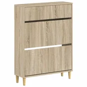 vidaXL Omara za čevlje ARNHEM 78 x 24 x 103 cm Inženirski les