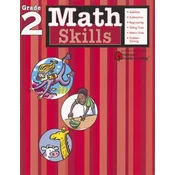 Math Skills: Grade 2 (Flash Kids Harcourt Family Learning)