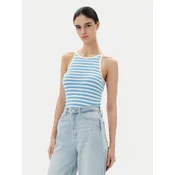 PIECES Top PCJANE azur/bela