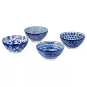 ENTUSIASM Cinija, dezenirano/plava, 12 cm