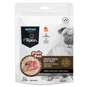 MEDITERRANEAN NATURAL Poslastica za pse sa ukusom piletine i curetine Tapas, 190g