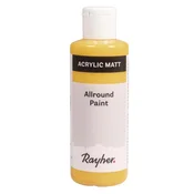 Rayher. Akrilna barva, zlato rumena, 80ml