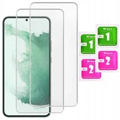 shumee 2x kaljeno steklo ZA Samsung Galaxy S22+ Plus | 2-paket