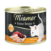 24x185g Miamor Feine Beute - piščanec hrana za mačke