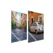shumee ZAŠČITNA STEKLENA PLOŠČA ZA KUHINJO 2x35x52 AUTO