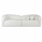 Casa Padrino Luxury Sofa White 235 cm - Modular Living Room Sofa