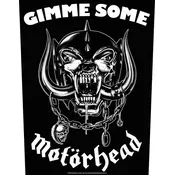 Motörhead Gimme Some Našitek za šivanje 36 x 30 cm