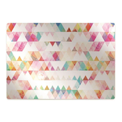 Decormat Zaščitna podloga za stol Geometry triangles 120x90 cm 15 cm