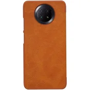 Nillkin Nillkin Qin usnjena torbica etui Xiaomi Redmi Note 9T 5G rjava