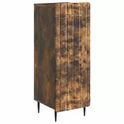 Kreveta Dimljeni hrast 34,5 x 33 x 92 cm Konstruirano drvo