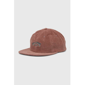 Baseball kapa iz rebrastega žameta Billabong roza barva, EBYHA00127