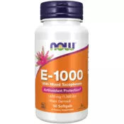 Vitamin E-1000 - naravni (mešani tokoferoli) - 50 mehkih gelov