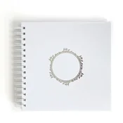 Beli album za albume 20,5x20,5 cm