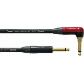 Cordial CSI 3 RP Silent 3 m Ravni - Kutni Instrument kabel (Kao novo)