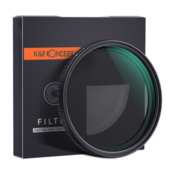 K&F Concept 86mm XV38 Nano-X spremenljiv/premični filter ND, ND2~ND32, s črno barvo