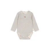 Konges Slojd  body za dojenčke iz bombaža z elastanom BASIC LS BODY GOTS