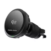 Mobile-origin CA24 polnilec za avto, 25 W, MagSafe, Qi2, črn