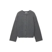 Pull&Bear Pletena jopa siva