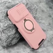 Futrola DEFENDER CAMSHIELD za iPhone 15 Pro Max/ roza