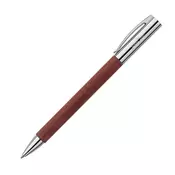 Kemični svinčnik Faber-Castell Ambition Pearwood F, rdeč