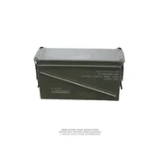 Rabljena kovinska škatla za strelivo US LG 40MM METAL AMMO BOX USED - 44 x 25 x 14 cm