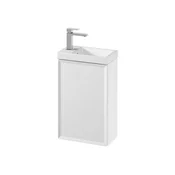 Cersanit S801-568 - Viseča kopalniška omarica z umivalnikom MILLE 40x22 cm bela