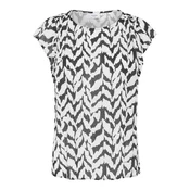 SAINT TROPEZ Bluza VegaSZ črna/bela