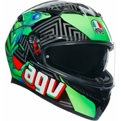 AGV K3 Kamaleon Black/Red/Green L Kaciga