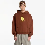 Mikina District Vision California Cotton Hoodie UNISEX Runners Choice Cacao L