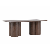 Miza Dallas 4447 (Rjava) Rjava, 77x100x210cm, MDF plošča, MDF plošča