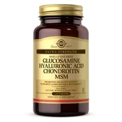 Solgar - Glukozamin, hialuronska kislina, hondroitin in MSM, 120 tablet