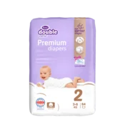 Violeta Double Care Plenice za enkratno uporabo Air Dry Cotton Touch 2 Mini - 64 kosov