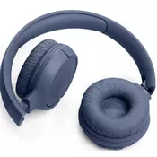 Slušalice JBL Tune 520BT, bežične, bluetooth, mikrofon, on-ear, plave JBLT520BTBLUEU