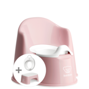 Potty Training Kit - Powder pink/White