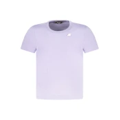 K-WAY T-SHIRT SHORT SLEEVES GIRL PURPLE