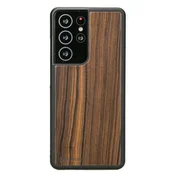 shumee Lesen ovitek za Samsung Galaxy S21 Ultra, palisander Santos