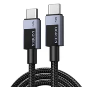 UGREEN UGREEN KABEL USB-C NA USB-C ZA HUAWEI IPAD PRO 60W PD 3M HITRO POLNJENJE, (5000062538)