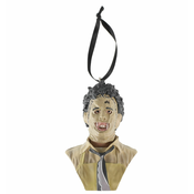 Figurica (doprsni kip) Texas Chainsaw Massacre - ORNAMENT - Holiday Horrors - Usnjena površina - ARRL100