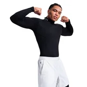 Moška majica Under Armour CG Elite Comp Mock Ultimate Black/Ultimate Black/Reflective XXL