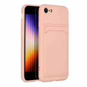 CARD Case maskica za iPhone 7 / 8 / SE 2020 / SE 2022 pink