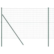 Vidaxl Sistem za pritrditev varjene žične ograje 10 x 1,6 m (Š x V)