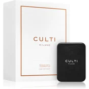 Culti Car Diffuser Black Tessuto dišava za avto + nadomestno polnilo 73x53 cm